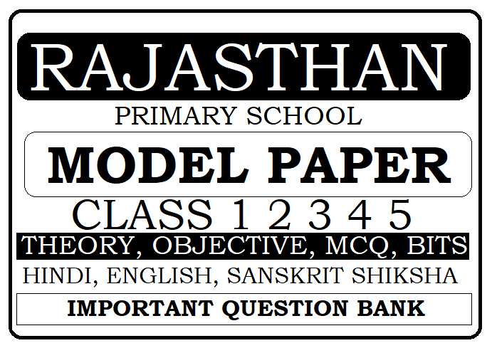 RRBSE 5TH BOARD EXAM MODEL PAPERS 2023