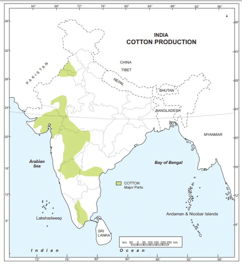 RBSE CLASS 10 SST MAP PRACTICE 2024 32 image 4