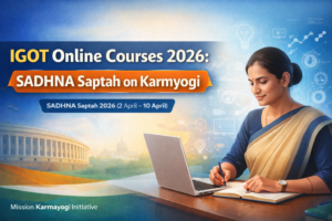 IGOT Online Courses 2026 SADHNA Saptah on Karmyogi